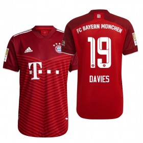 FC Bayern München Alphonso Davies 19 Hjemmebanetrøje 2021-22 S/S